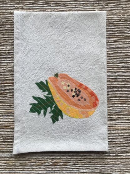 Calyz Papaya Tea Towel